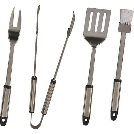 OMAHA Tool Set Bbq Stainless St 4 Pc Q-430A3L